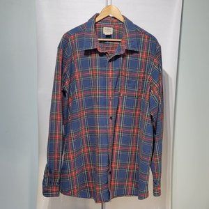 L.L. Bean Traditional Fit Men's XXL-Tall Long Sleeve Flannel Shirt